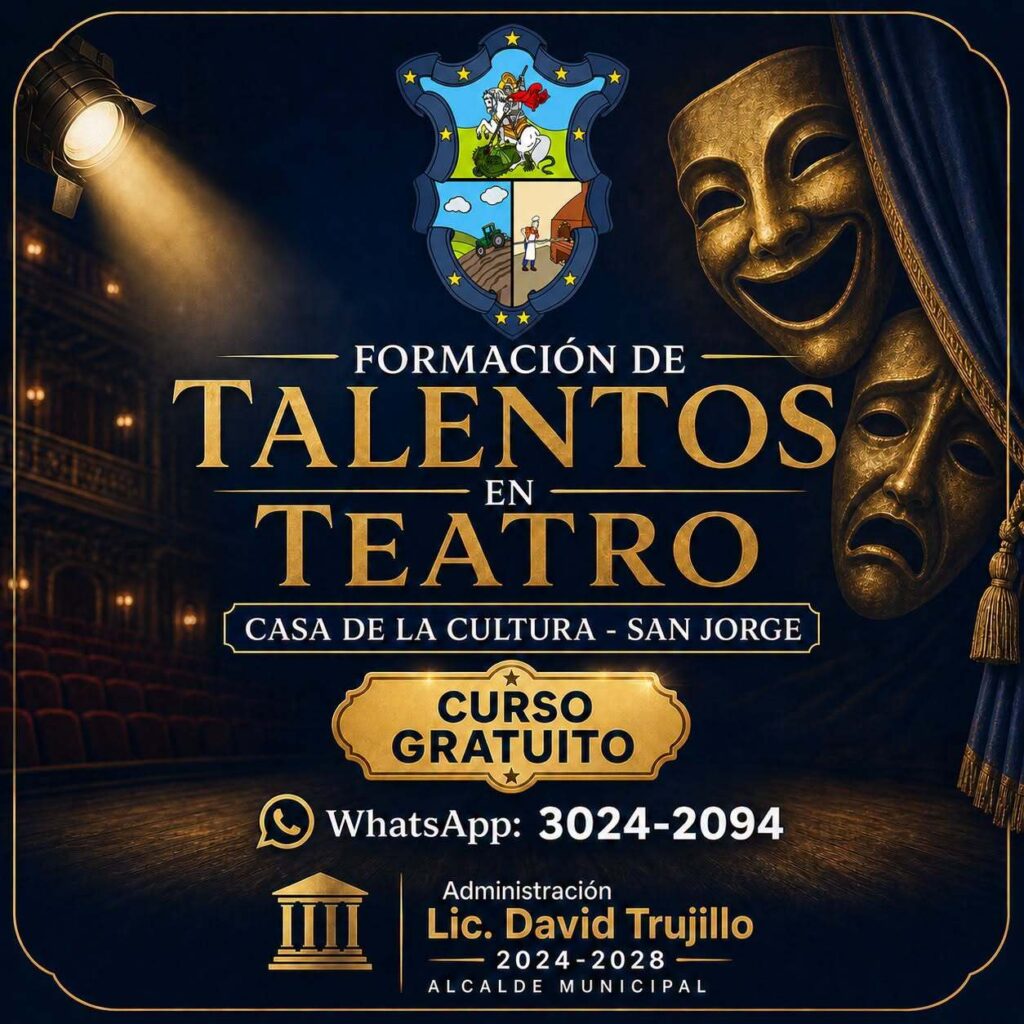 ¡EL TEATRO TE ESTÁ ESPERANDO! 